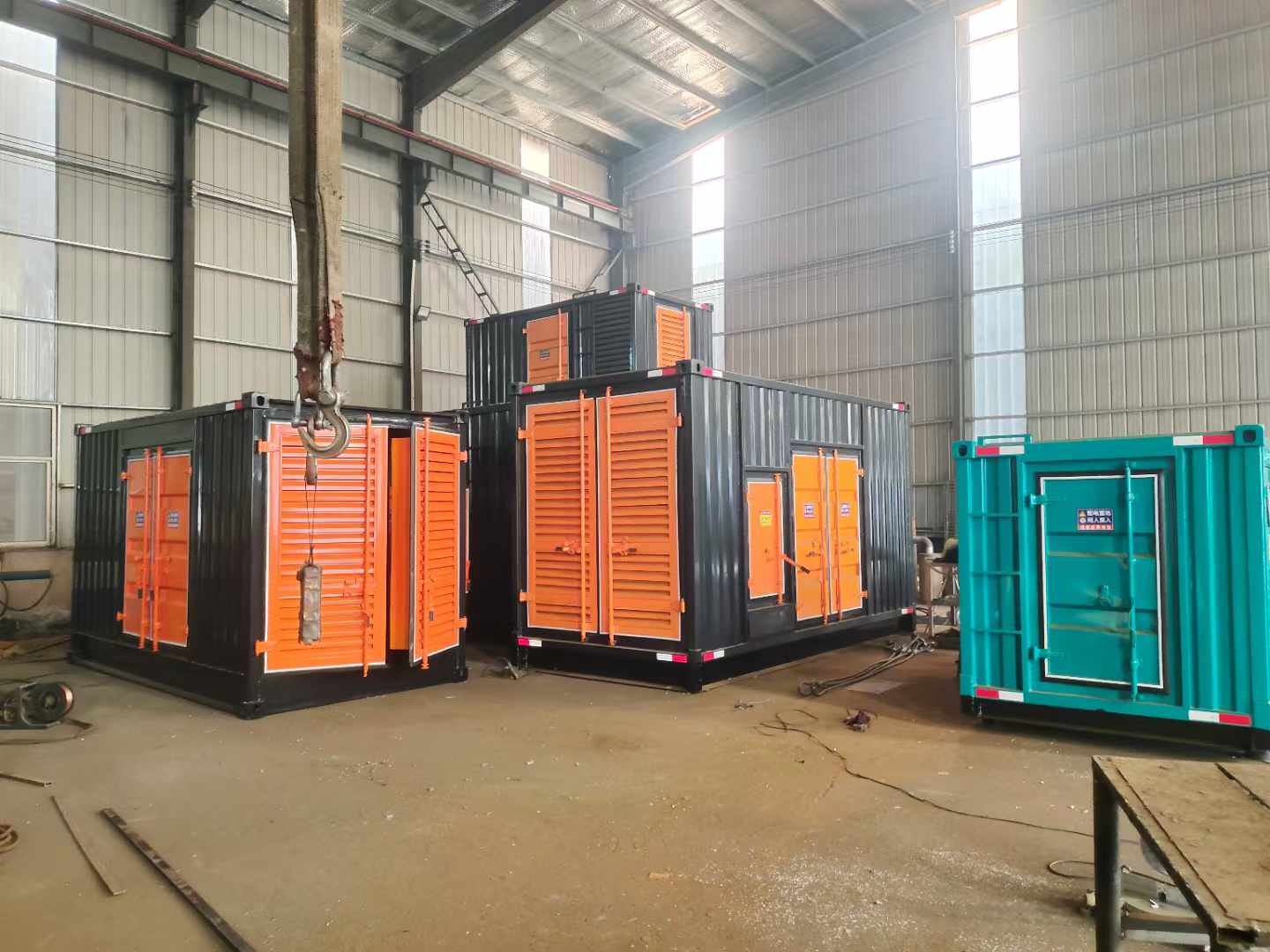 北海500kw柴油发电机组可以带动多少功率设备？